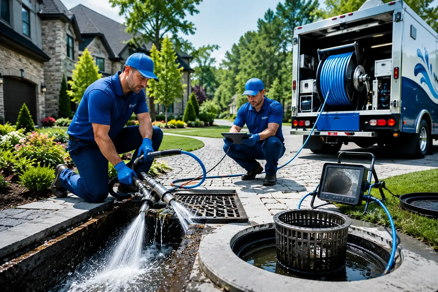 Local outdoor drain cleaning professionals in Franklin, MI